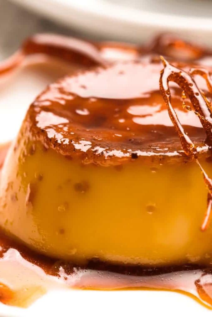 Undercooked flan can be salvaged!