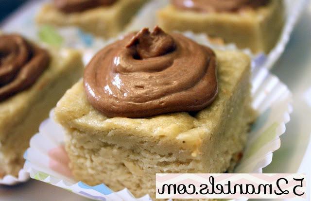 Muzlu kurabiye çubukları ve Nutella tereyağı kremi dondurma