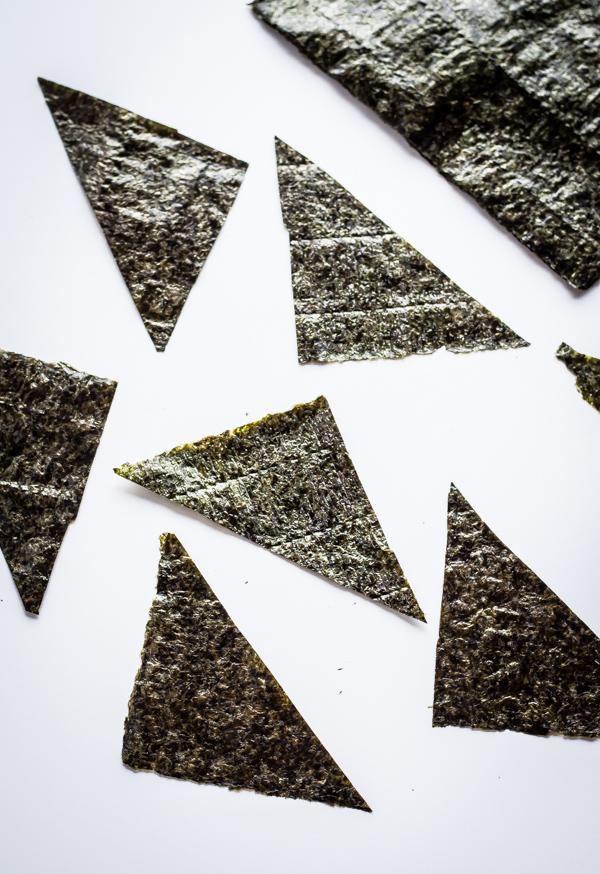 Dried Nori Triangle Sheets